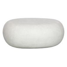 Biely konferenčný stolík 49x65 cm Pebble – vtwonen