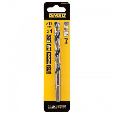 Vrták do kovu 11 mm HSS-G Black