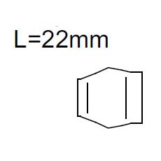 Keramická tryska č. 4 6,4x22 mm (42,0300,0816)