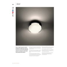 Redo 90004 - LED Vonkajšie stropné svietidlo SKOR LED/12W/230V IP54 hnedá