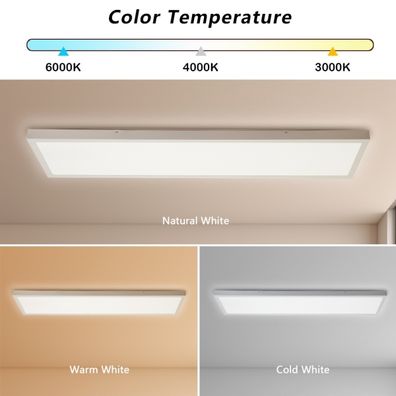Brilagi - LED Kúpeľňové svietidlo FRAME LED/50W/230V 3000/4000/6000K IP44 biela