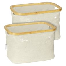 Látkové košíky v súprave 2 ks 38x26x26 cm Tom Tailor – Wenko