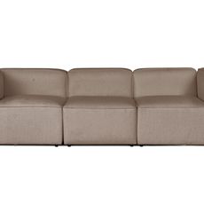 Trojmiestna pohovka Comfy Trio 250 x 90 cm, kapučínová