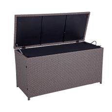 Hnedý záhradný úložný box Patras – Garden Pleasure