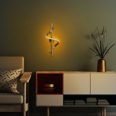 LED nástenné svietidlo v zlatej farbe ø 7 cm Likma – Opviq lights