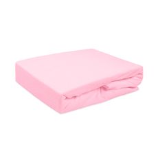 DETSKÉ FROTÉ PRESTIERADLO 005 60X120 CM SVETLORUŽOVÉ