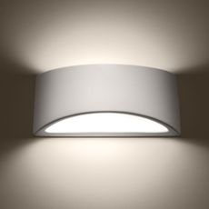 Sollux SL.1048 - Nástenné svietidlo VIXEN 1xG9/40W/230V lesklá biela