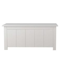 Biela truhlica z borovicového dreva 100x45 cm Bertram – Støraa