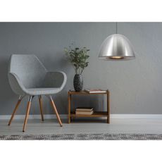Klausen 111044 - Luster na lanku REVOLVE 1xE27/11W/230V matný chróm