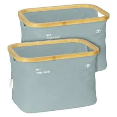 Látkové košíky v súprave 2 ks 38x26x26 cm Tom Tailor – Wenko