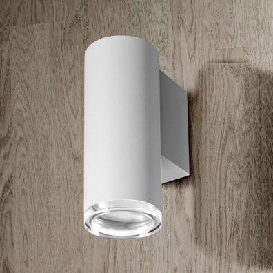 LED RGBW stmievateľné kúpeľňové nástenné svietidlo TURYN 1xGU10/6,5W/230V IP44 biele