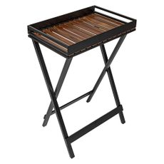 Odkladací stolík s doskou z akácie 42x60 cm Taba - Wenko