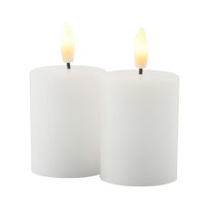 Exteriérové LED sviečky v súprave 2 ks (výška 6,5 cm) Sille – Sirius