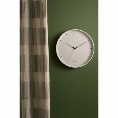Karlsson 5940WH dizajnové nástenné hodiny 40 cm