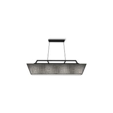 Prisadený luster ROOF 4xE27/40W/230V čierna