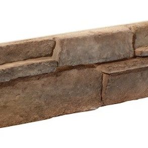 Obklad Stones Bedrock brown 11,7x55 cm reliéfna BEDROCKBR