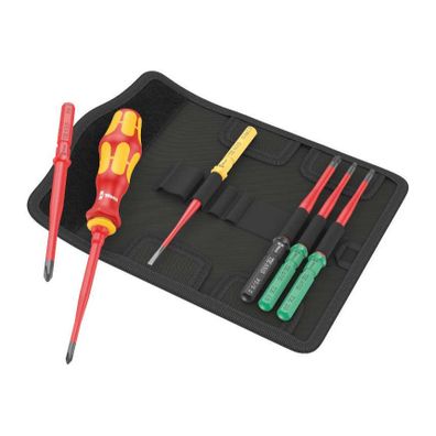 Wera 006603 Vymeniteľné skrutkovacie čepele Kraftform Kompakt VDE 7 extra slim 1 TIE (sada 7 ks)