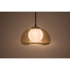 Rabalux 72273 - Luster na lanku ELOWEN 1xG9/5W/230V hnedá/dymová