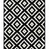 Hanse Home Collection koberce Kusový koberec Hamla 105477 Black Cream - 80x200 cm