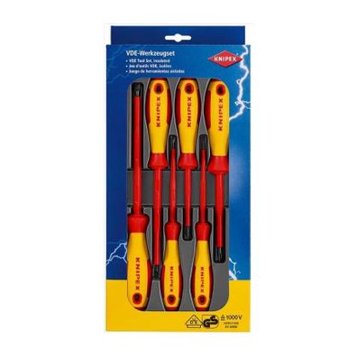 Elektrické skrutkovače VDE Knipex 00 20 12 V01 (sada 6 ks) PL+PH