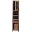 indickynabytok.sk - Skrinka do kúpeľne Nela 40x190x35 indický masív palisander
