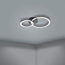 Eglo 900322 - LED Stmievateľné stropné svietidlo PARRAPOS-Z LED/15W/230V