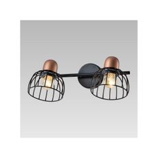 Prezent 75463 - Nástenné svietidlo BASKET 2xE27/60W/230V