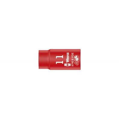 Wera 004955 Nástrčné hlavice 3/8" 6-stranné 11 mm typ 8790 B Zyklop VDE