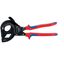KNIPEX 95 32 315 A nožnice na káble, 315 mm - čierne, viaczložkové puzdrá