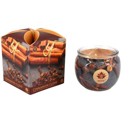 Arome Vonná sviečka v skle Cinamon Clove, 90 g