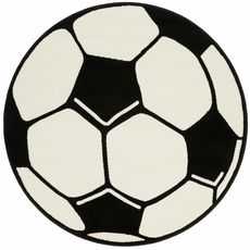 Hanse Home Collection koberce Kusový koberec Prime Pile Fussball 100015 - 150x150 (priemer) kruh cm