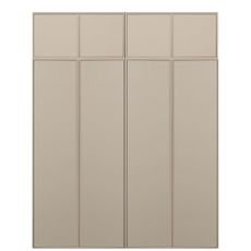 Krémová modulárna skriňa z borovicového dreva 200x250 cm Daily – vtwonen