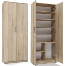 TP Living Kancelarska knižnica OLIV 2D dub sonoma