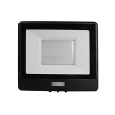 LED Reflektor so senzorom LED/50W/230V 4000K IP65 čierna