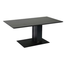 Dieter Knoll KONFERENČNÝ STOLÍK, antracitová, čierna, kov, keramika, kompozitné drevo, 110/59/47-66 cm