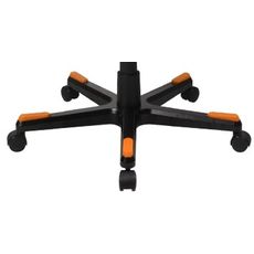 Krytky na kríž na DXRacer kovový, orange malé, FD01, 5 ks
