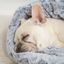 Sivý pelech pre domáceho miláčika ø 33 cm Snuggle Bed 3in1 Husky Grey S – P.L.A.Y.