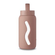Svetlohnedá cestovná fľaša 500 ml Desert Rose – Muuki