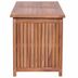 Záhradný úložný box teak Dekorhome 90 cm