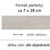 Tarkett PVC podlaha - lino Duplex 1738 - Rozmer na mieru cm