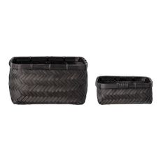 Bambusové košíky v súprave 2 ks 24x24x12 cm Donia – Bloomingville