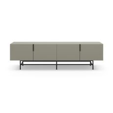 Zelenosivý TV stolík 200x63,5 cm Eldia – Marckeric