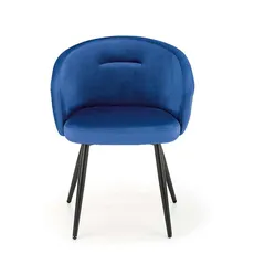 Stolička K430 Velvet/Kov Granát