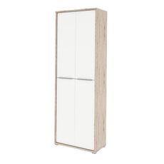KONDELA Rioma Typ 5 2D šatníková skriňa san remo / biela