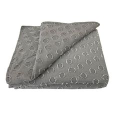 Prikrývka na posteľ Milo 170x220 tmavo šedá Merkury Home