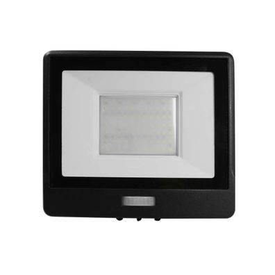 LED Reflektor so senzorom LED/50W/230V 4000K IP65 čierna