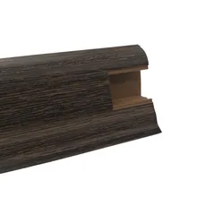 Döllken Lišta PVC obvodová SLK50 W181 Wenge kibolo - Roh (vonkajšie)