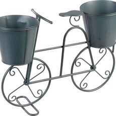 Plechový kvetináč bicykel 50x15x37cm