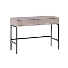KONDELA Style LS 9 toaletný stolík kašmír krémová