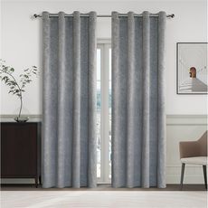Závesový materiál YC11937/280G/22 sivá 280 cm Tovar na mieru